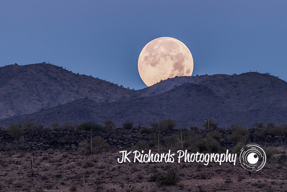 Morning Moonset